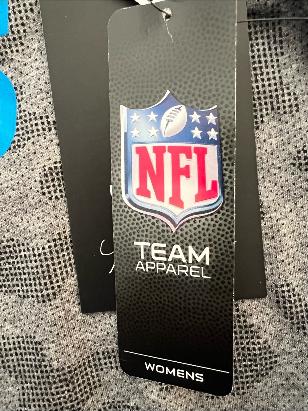 MSX by Michael Strahan Carolina Panthers NFL Women’s Gray Camo Long-Sleeve Shirt - Picture 5 of 7